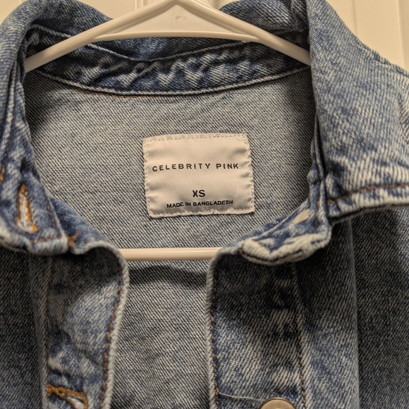 Denim Button-Up Jacket - Picture 2 of 5